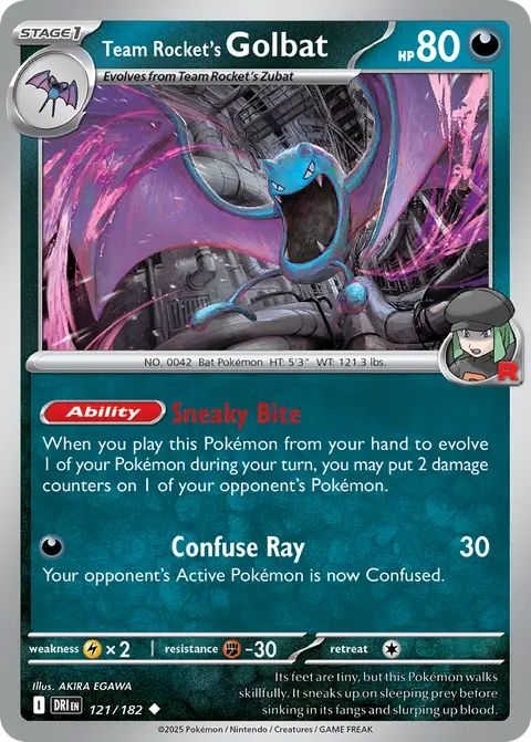 Team Rocket's Golbat